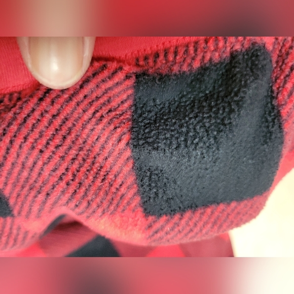 🛒🛍️💥Gently used women size medium aeropostle buffalo plaid sleep joggers - Picture 2 of 5